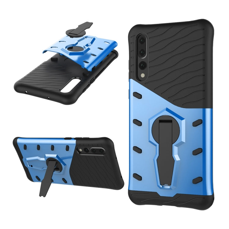 PC + TPU Dropproof Sniper Hybrid Case for Huawei P20 Pro, with 360 Degree Rotation Holder