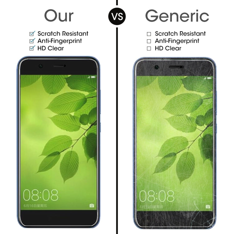 2 PCS for Huawei nova 2 Lite 0.26mm 9H Surface Hardness 2.5D Explosion-proof Tempered Glass Screen Film