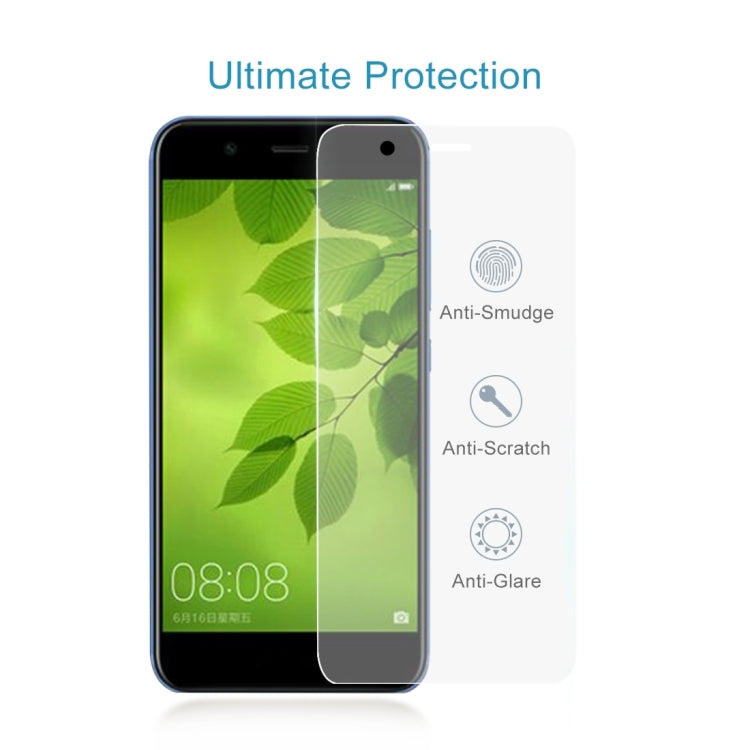 2 PCS for Huawei nova 2 Lite 0.26mm 9H Surface Hardness 2.5D Explosion-proof Tempered Glass Screen Film