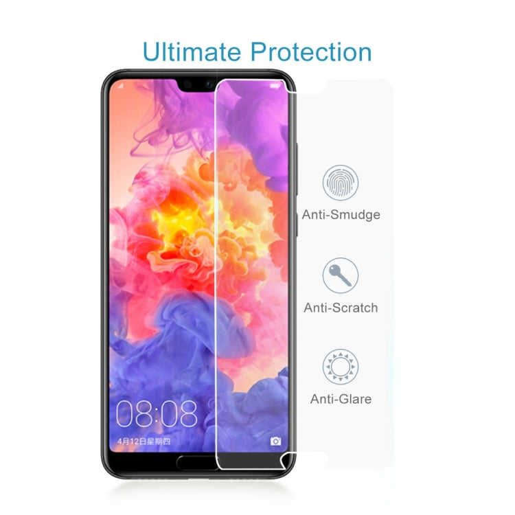 2 PCS for Huawei P20 Pro 0.26mm 9H Surface Hardness 2.5D Explosion-proof Tempered Glass Screen Film