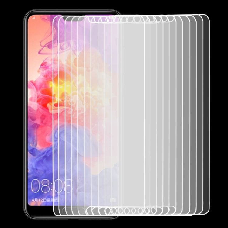 10 PCS for Huawei P20 Pro 0.26mm 9H Surface Hardness 2.5D Explosion-proof Tempered Glass Screen Film