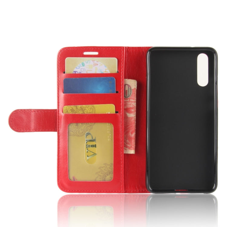 For Huawei  P20 PU + TPU Crazy Horse Texture Horizontal Flip Leather Case with Wallet & Holder & Card Slots