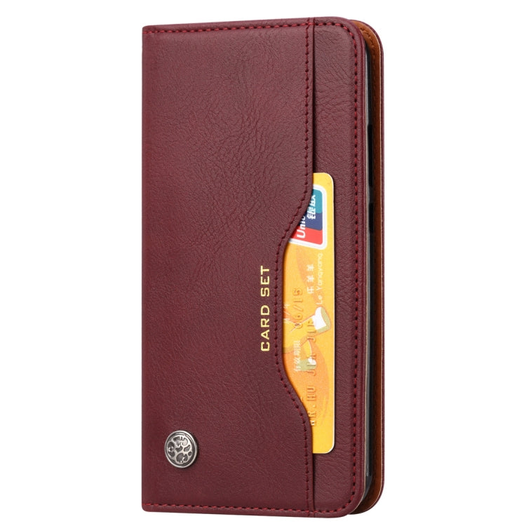 Knead Skin Texture Horizontal Flip Leather Case for Huawei P30 Lite, with Photo Frame & Holder & Card Slots & Wallet