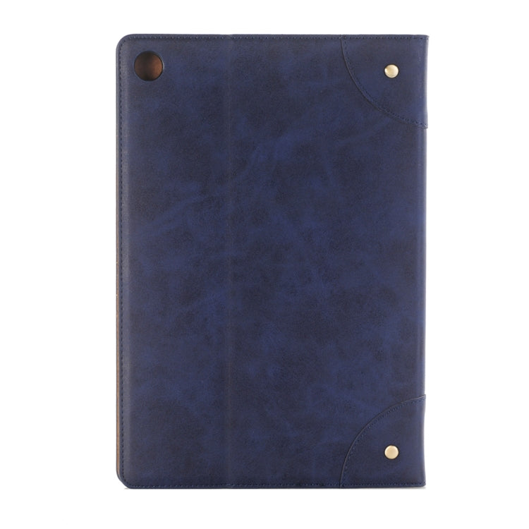 For Huawei MediaPad M5 10.8 inch Retro Style Horizontal Flip PU Leather Case with Holder & Wallet