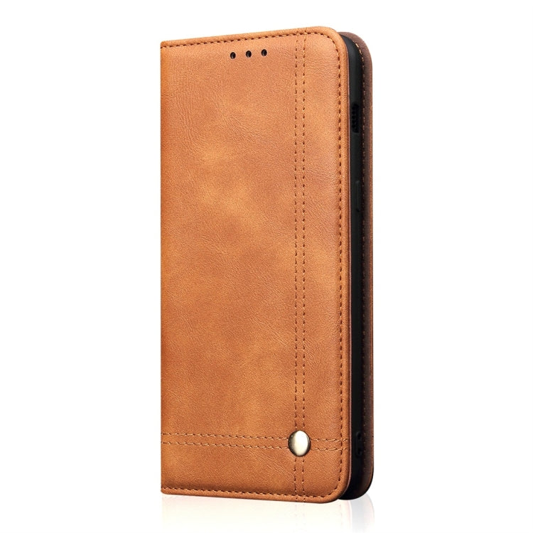 Casual Style Retro Crazy Horse Texture Horizontal Flip Leather Case for Huawei Y7 (2019), with Card Slots & Holder & Wallet