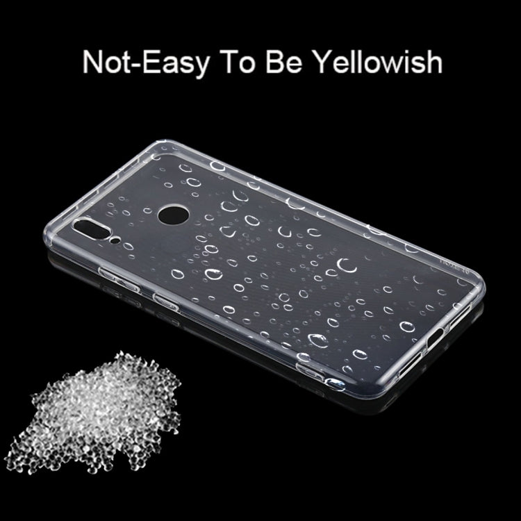 Shockproof TPU Protective Back Case for Huawei Honor Note 10(Transparent)