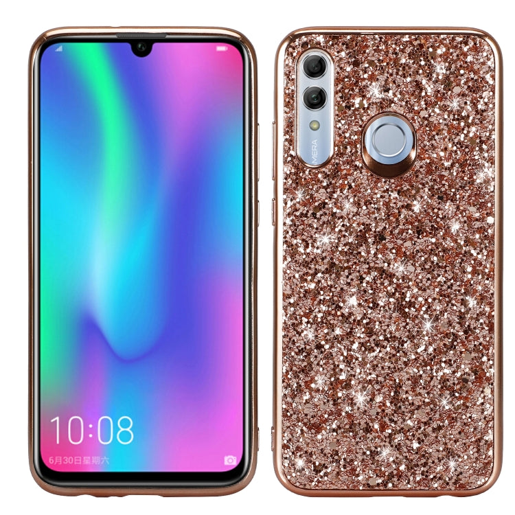 Glittery Powder Shockproof TPU Case for Huawei  Honor 10 Lite