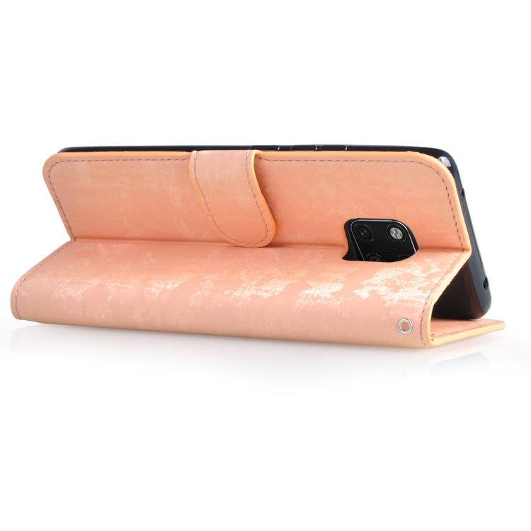 Horizontal Flip 3D Gradient Color PU + TPU Leather Case for Huawei Mate 20 Pro, with Holder & Card Slots & Photo frame