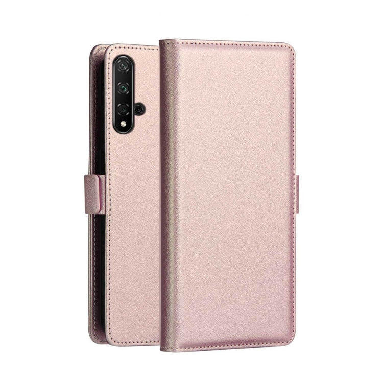 DZGOGO MILO Series PC + PU Horizontal Flip Leather Case for Huawei Honor 20, with Holder & Card Slot & Wallet
