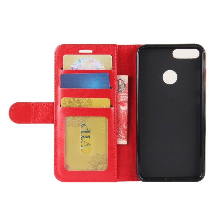 For Huawei  Honor 9 Lite Crazy Horse Texture Horizontal Flip Leather Case with Holder & Card Slots & Wallet