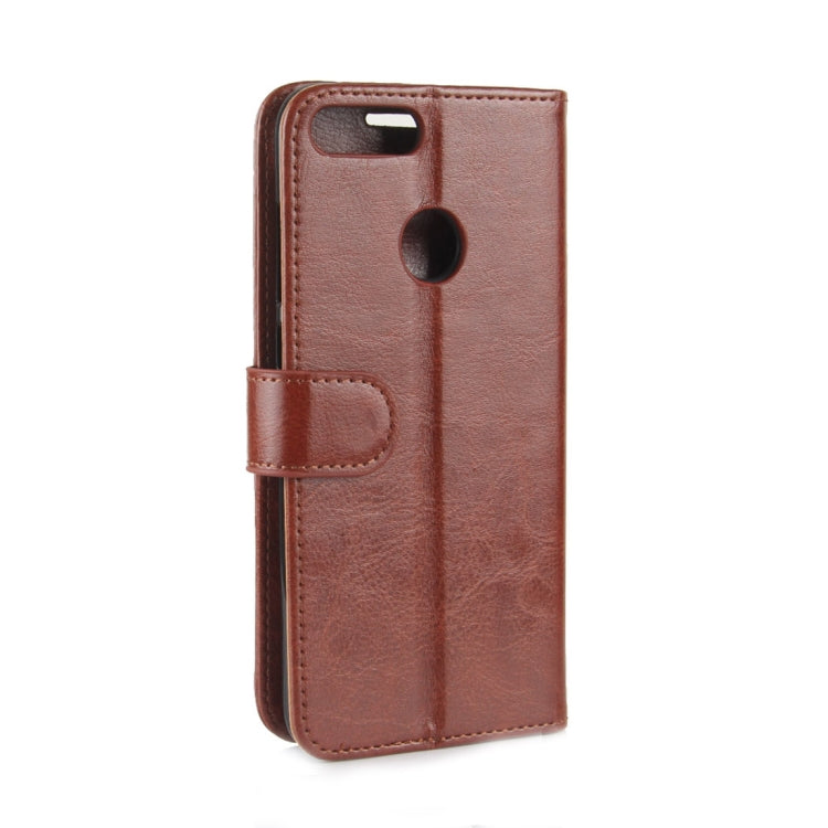 For Huawei  Honor 9 Lite Crazy Horse Texture Horizontal Flip Leather Case with Holder & Card Slots & Wallet