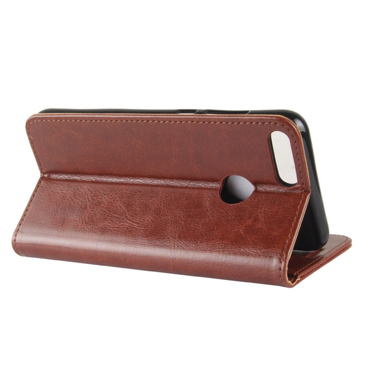 For Huawei  Honor 9 Lite Crazy Horse Texture Horizontal Flip Leather Case with Holder & Card Slots & Wallet