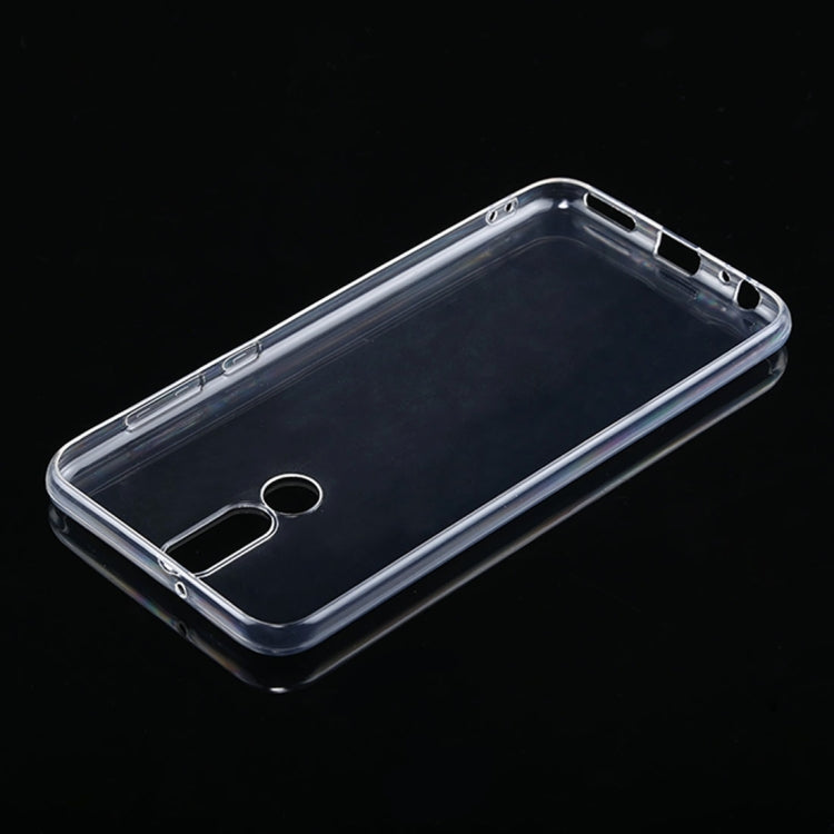 50 PCS 0.75mm Transparent TPU Case for Huawei Maimang 6 / Mate 10 Lite