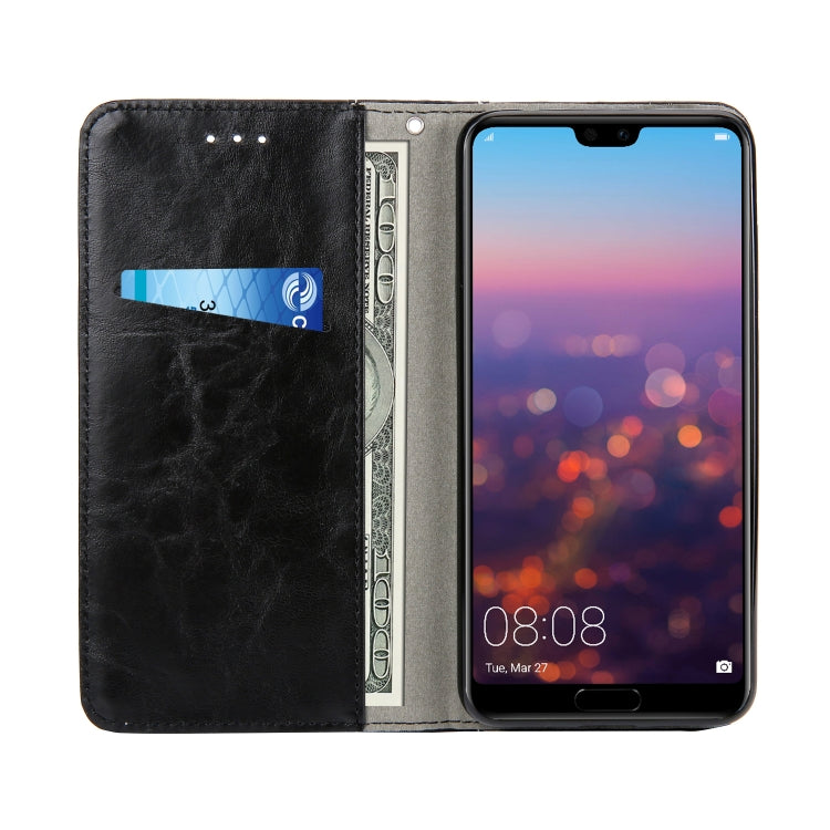 Retro Book Design Horizontal Flip PU Leather Case for Huawei P20, with Holder & Card Slots