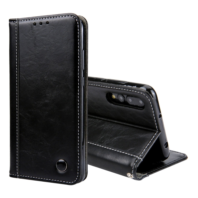 Retro Book Design Horizontal Flip PU Leather Case for Huawei P20 Pro, with Holder & Card Slots