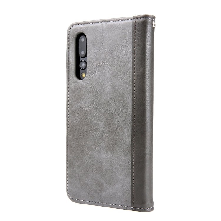 Retro Book Design Horizontal Flip PU Leather Case for Huawei P20 Pro, with Holder & Card Slots