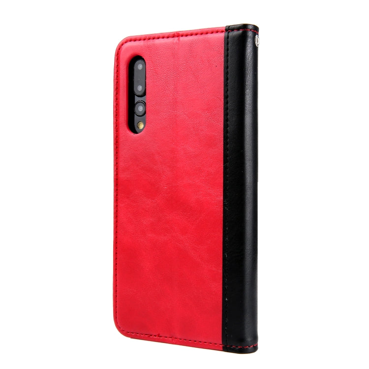 Retro Book Design Horizontal Flip PU Leather Case for Huawei P20 Pro, with Holder & Card Slots