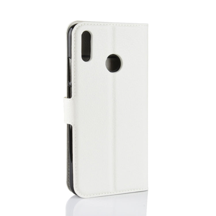 Litchi Texture Horizontal Flip Leather Case for Huawei Honor 8X, with Holder & Card Slots & Wallet & Photo Frame