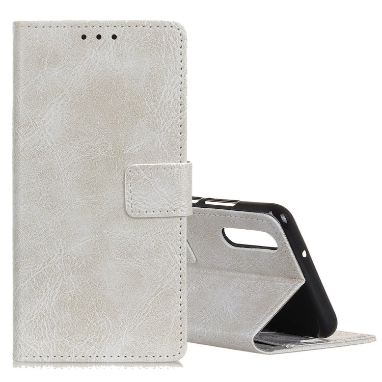 Retro Crazy Horse Texture Horizontal Flip Leather Case for Huawei Y6 Pro (2019), with Holder & Card Slots & Photo Frame