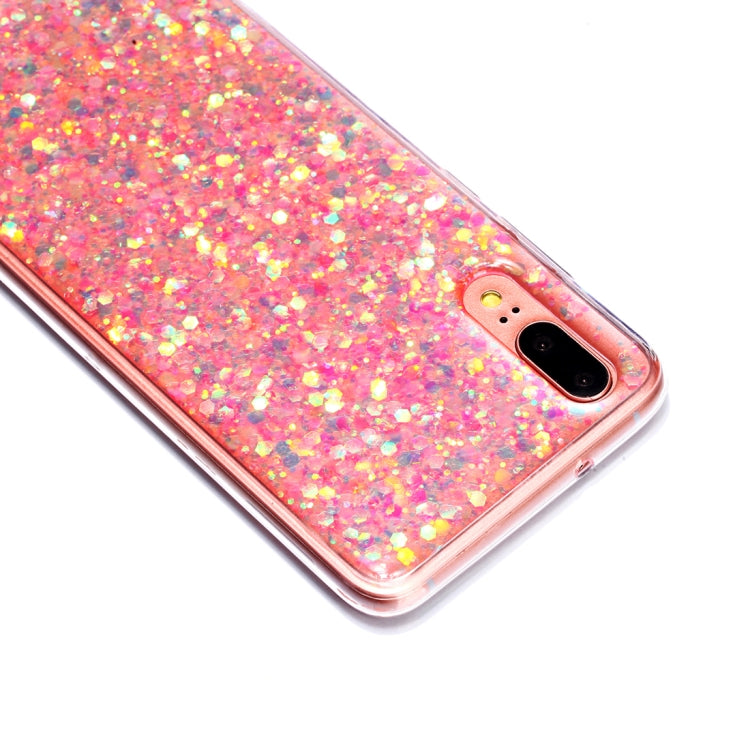 Colorful Glitter Powder Style Protective Soft Cover for Huawei P20