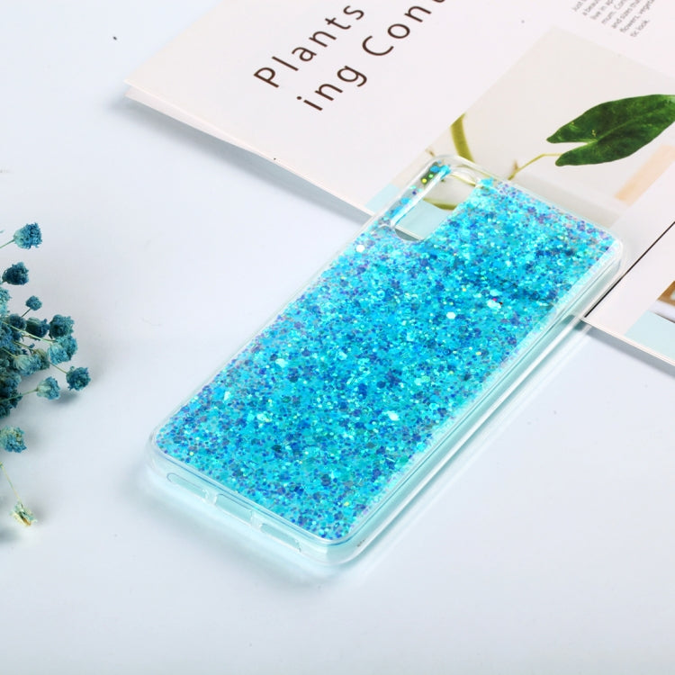 Colorful Glitter Powder Style Protective Soft Cover for Huawei P20
