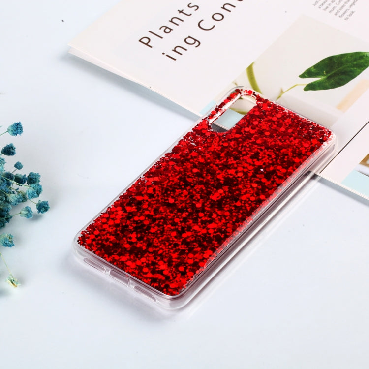 Colorful Glitter Powder Style Protective Soft Cover for Huawei P20