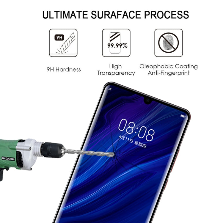 Edge Glue 3D Full Screen Tempered Glass Film for Huawei P30 Pro