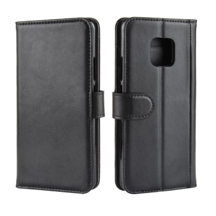 Horizontal Flip Genuine Leather Case for Huawei Mate 20 Pro, with Card Slots & Holder & Wallet