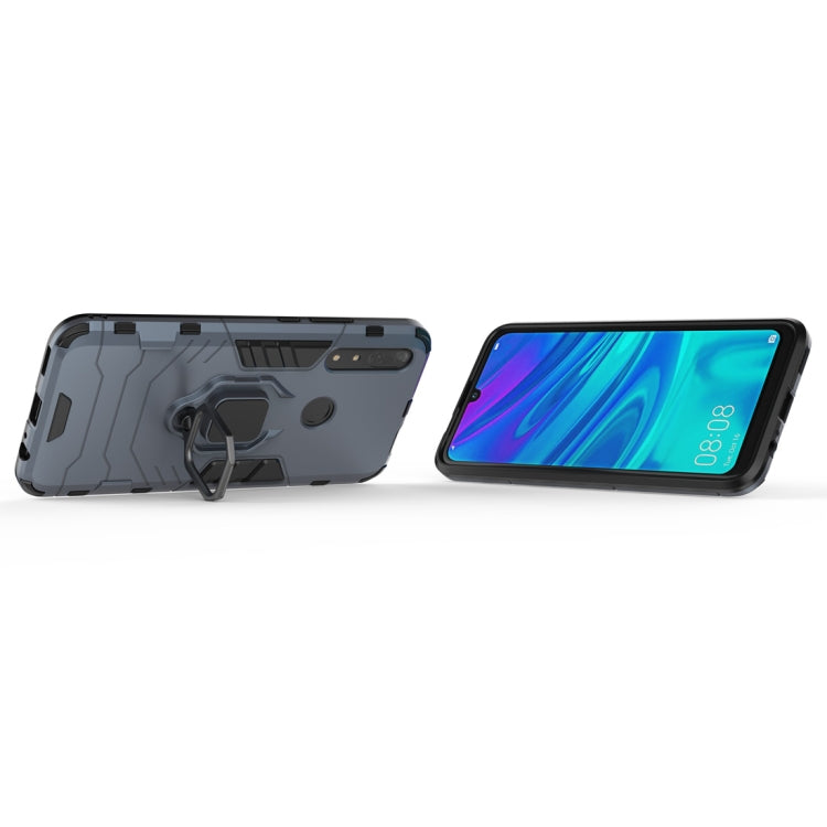 PC + TPU Shockproof Protective Case for Huawei P Smart Z / Y9 Prime (2019), with Magnetic Ring Holder
