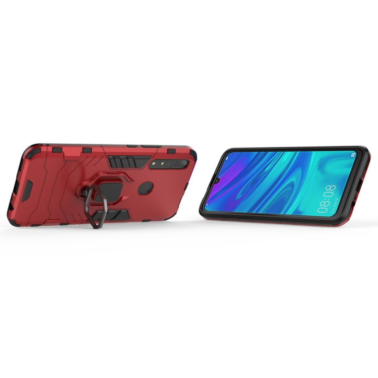 PC + TPU Shockproof Protective Case for Huawei P Smart Z / Y9 Prime (2019), with Magnetic Ring Holder