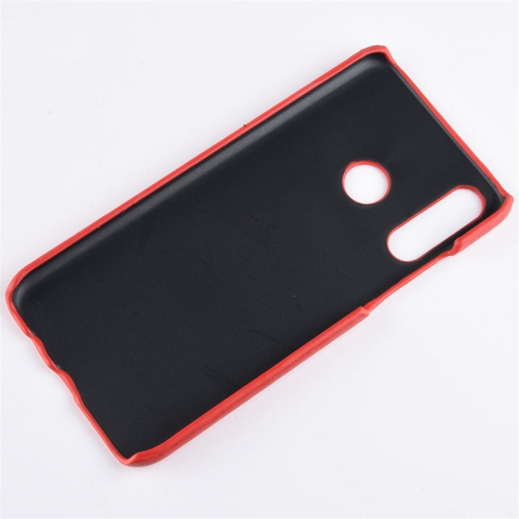 Shockproof Litchi Texture PC + PU Protective Case for Huawei P30 Lite