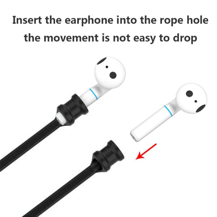 Silicone Anti-lost String for Huawei Honor FlyPods / FlyPods Pro / FreeBuds2 / FreeBuds2 Pro, Cable Length: 68cm
