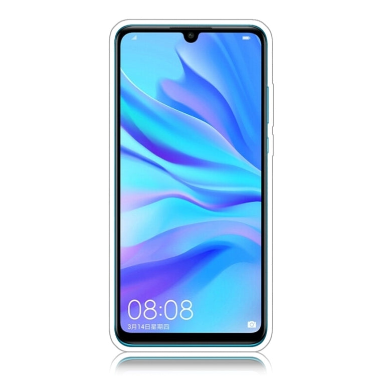 Glittery Powder Shockproof TPU Protective Case for Huawei P30 Lite, with 360 Degree Rotation Ring Holder