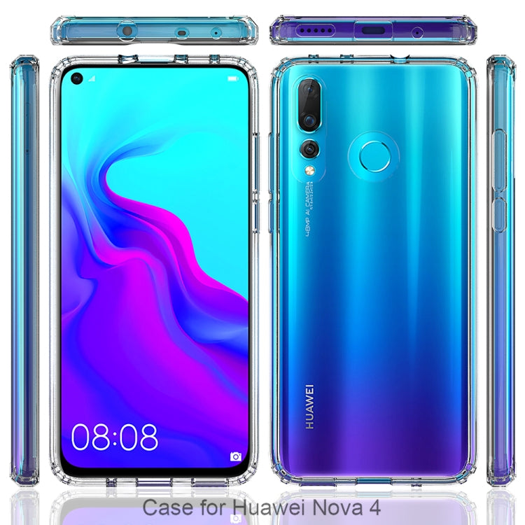 Scratchproof TPU + Acrylic Protective Case for Huawei Nova 4