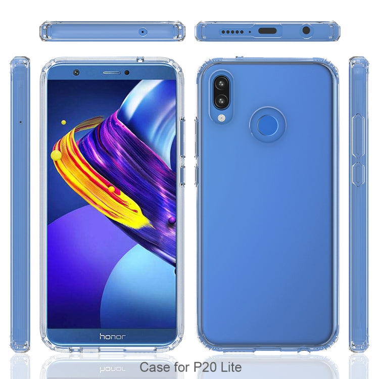 Scratchproof TPU + Acrylic Protective Case for Huawei P20 Lite