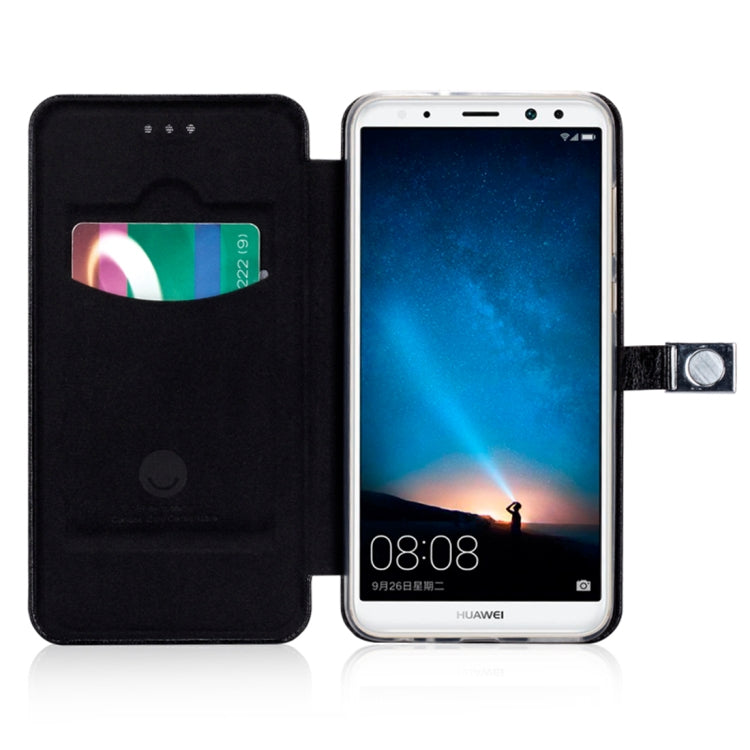 Lenuo for  Lebe Series Huawei Mate 10 Lite Business Style PU + TPU Horizontal Flip Leather Case with Card Slot