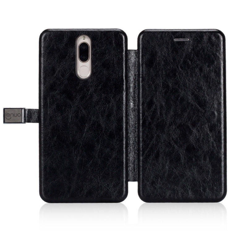 Lenuo for  Lebe Series Huawei Mate 10 Lite Business Style PU + TPU Horizontal Flip Leather Case with Card Slot