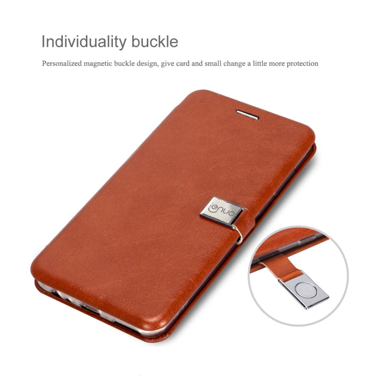 Lenuo for  Lebe Series Huawei Mate 10 Lite Business Style PU + TPU Horizontal Flip Leather Case with Card Slot