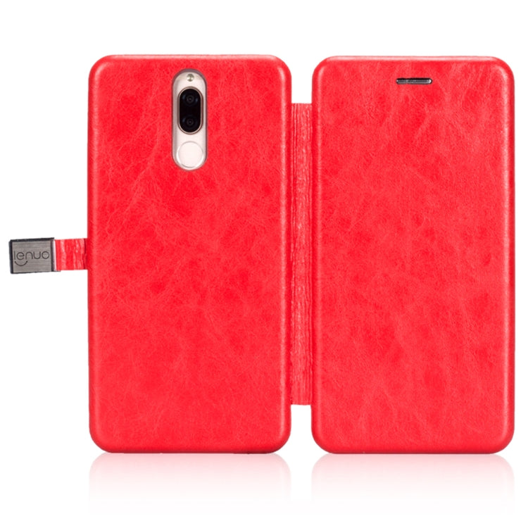 Lenuo for  Lebe Series Huawei Mate 10 Lite Business Style PU + TPU Horizontal Flip Leather Case with Card Slot