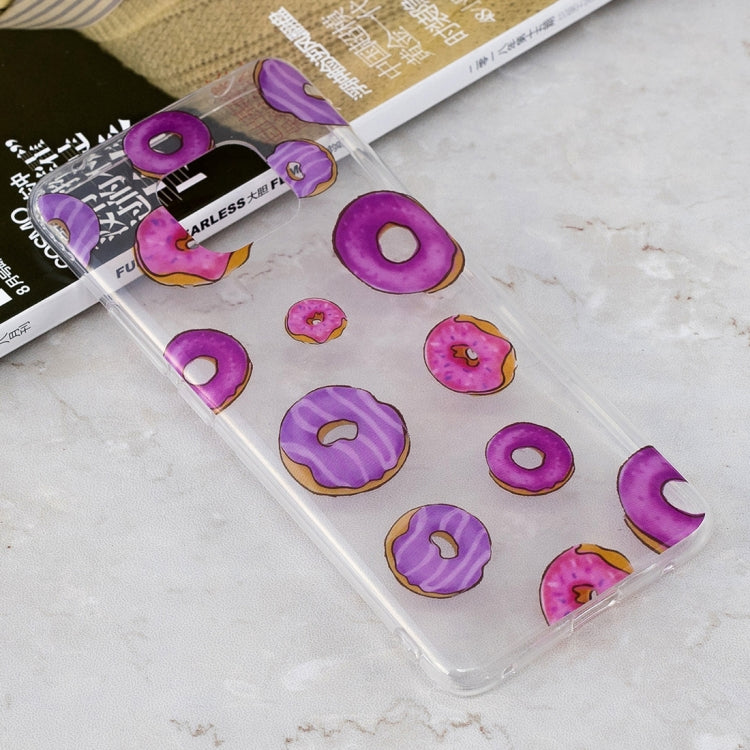 Donut Pattern Transparent Clear TPU Case for Huawei Mate 20 Pro