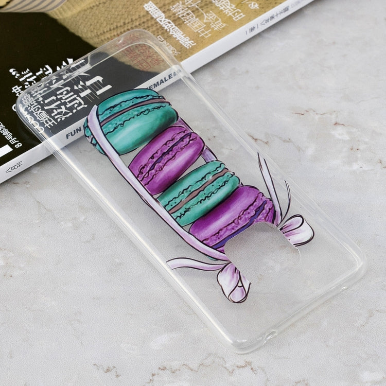 Macaron Pattern Transparent Clear TPU Case for Huawei Mate 20 Pro