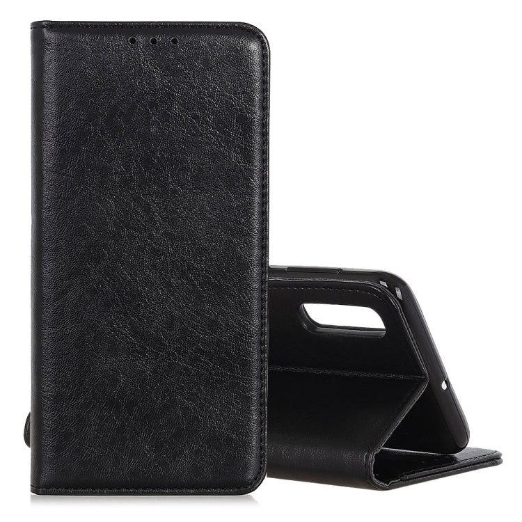 Magnetic Retro Crazy Horse Texture Horizontal Flip Leather Case for Huawei Y6 Pro 2019, with Holder & Card Slots & Photo Frame