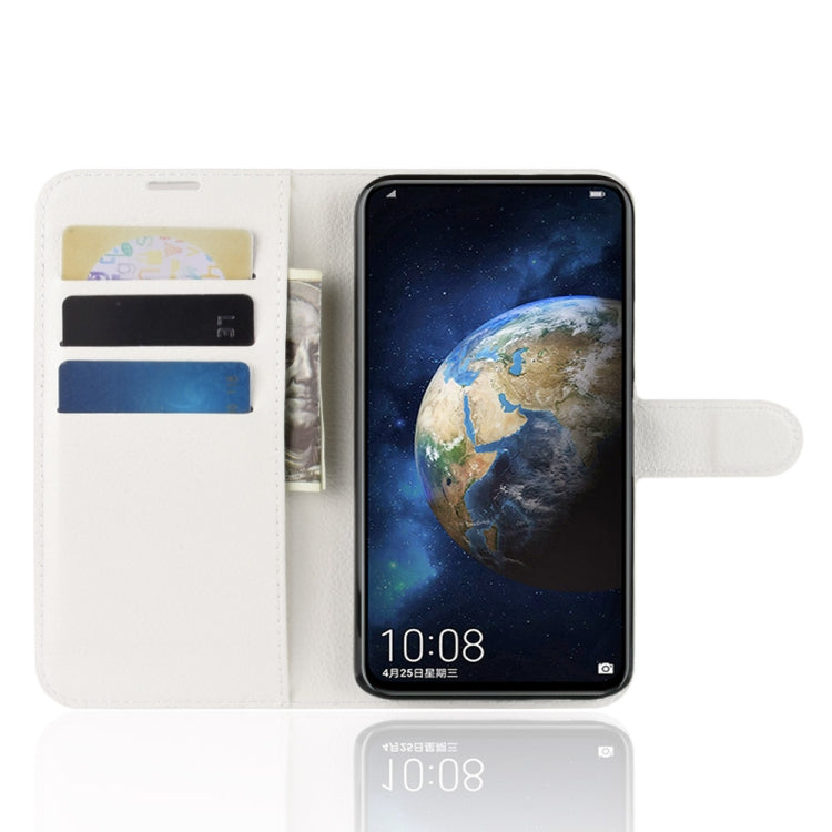 Litchi Texture Horizontal Flip Leather Case for Huawei Honor Magic 2, with Holder & Card Slots & Wallet