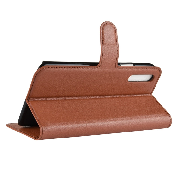 Litchi Texture Horizontal Flip Leather Case for Huawei Honor Magic 2, with Holder & Card Slots & Wallet