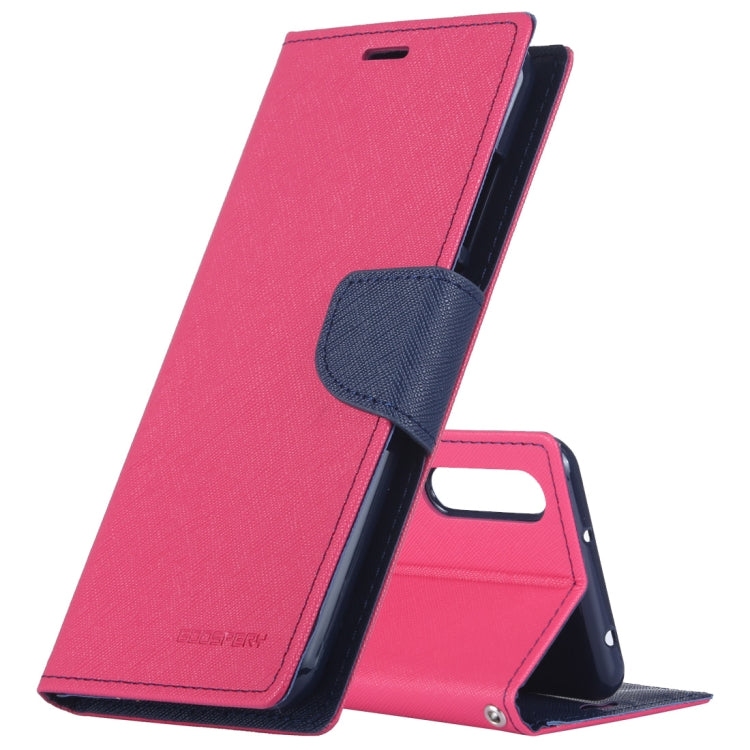 GOOSPERY FANCY DIARY Horizontal Flip PU Leather Case for Huawei P20 Pro, with Holder & Card Slots & Wallet