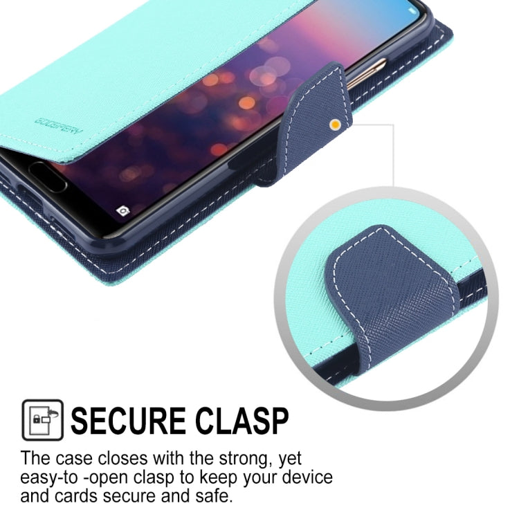 GOOSPERY FANCY DIARY Horizontal Flip PU Leather Case for Huawei P20 Pro, with Holder & Card Slots & Wallet