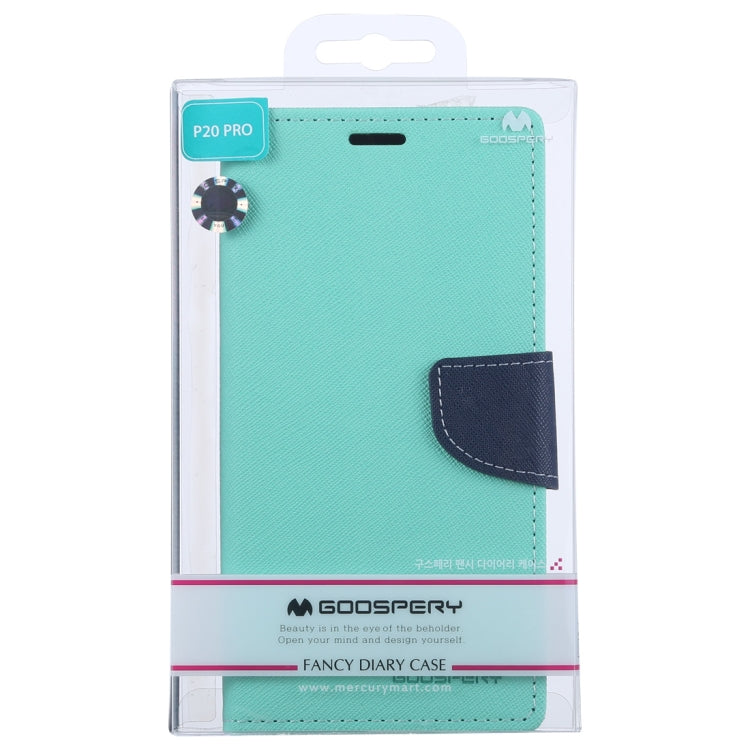 GOOSPERY FANCY DIARY Horizontal Flip PU Leather Case for Huawei P20 Pro, with Holder & Card Slots & Wallet
