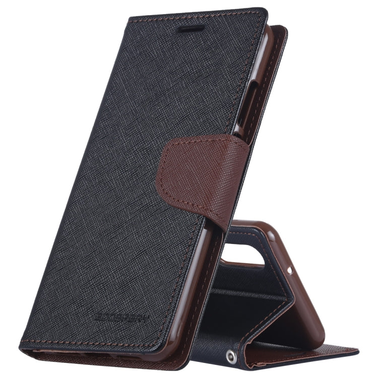 GOOSPERY FANCY DIARY Horizontal Flip PU Leather Case for Huawei P20, with Holder & Card Slots & Wallet