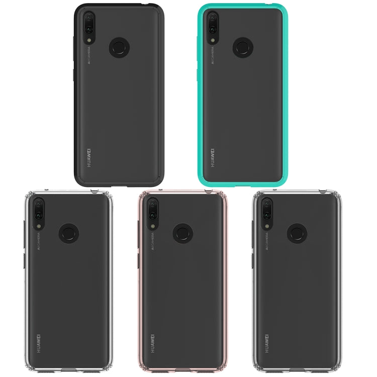 Scratchproof TPU + Acrylic Protective Case for Huawei Y7