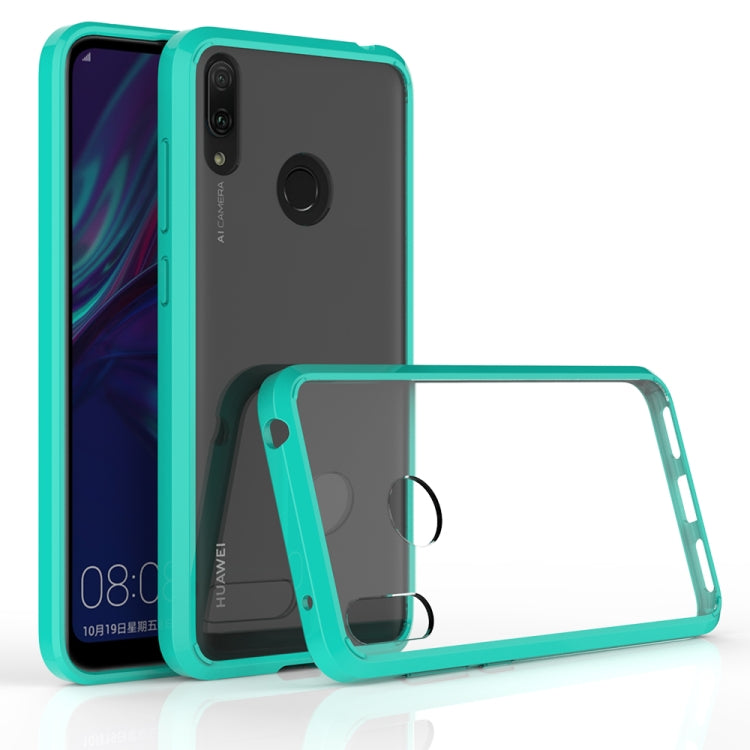 Scratchproof TPU + Acrylic Protective Case for Huawei Y7